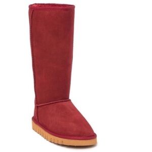 NWOT Nest Footwear Denali Suede Pull On Tall Boots